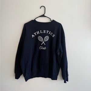 Navy Athletic Crewneck 💙 SIZE M